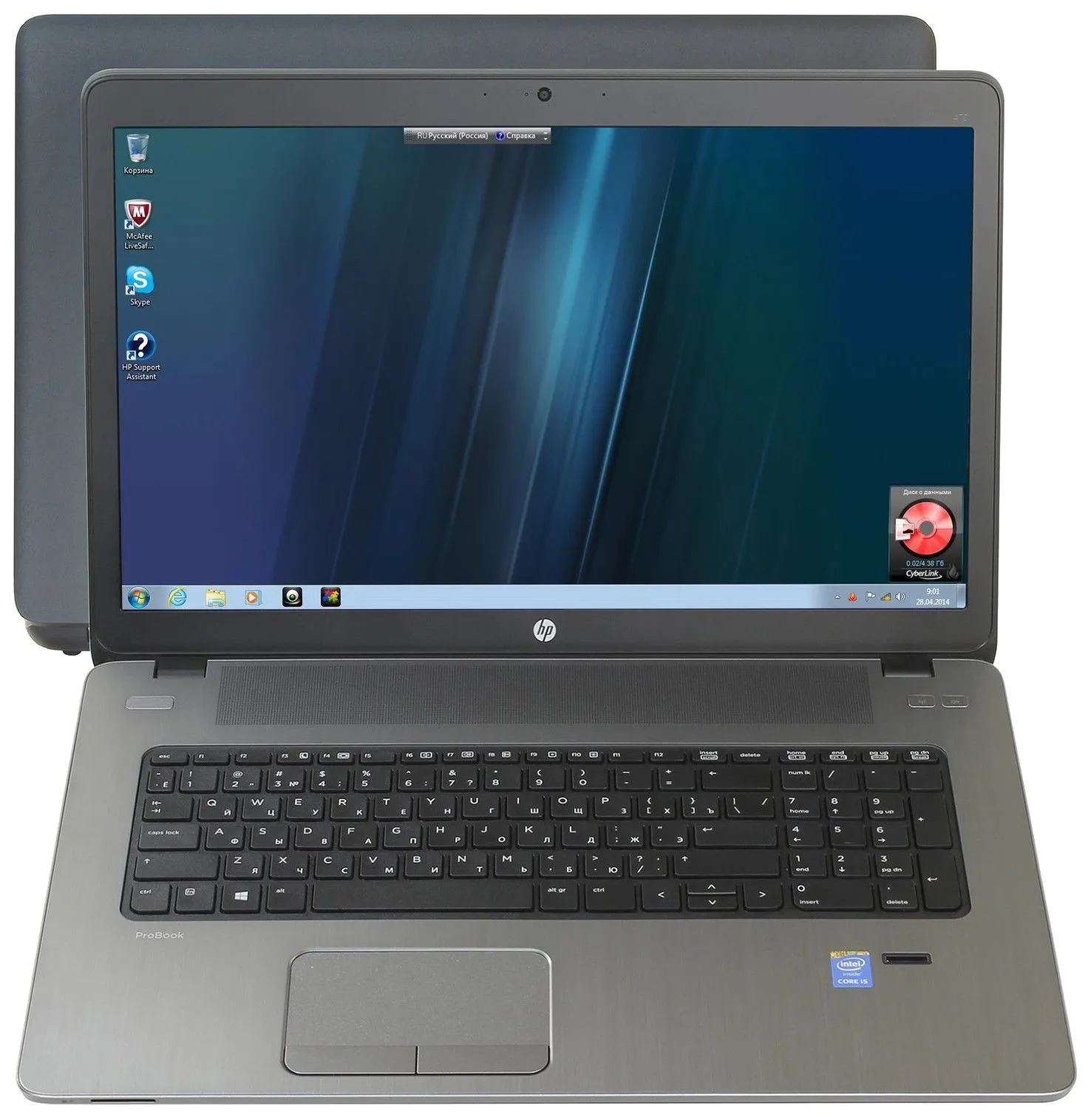 Ремонт разъема питания  HP ProBook 470 G2