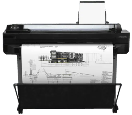 Настройка HP DesignJet T520 ePrinter
